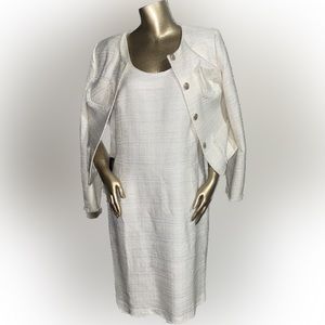 Jones New York Ivory DRESS ONLY, size 10